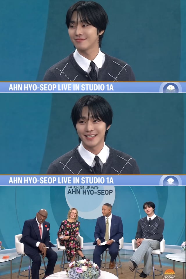 안효섭 / 사진=투데이 쇼 
