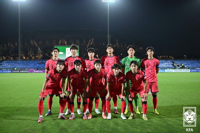한국 U-23 축구대표팀. /사진=대한축구협회 제공