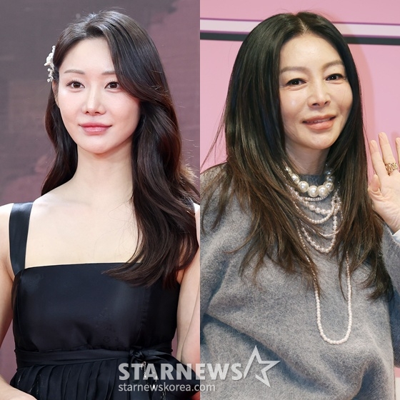 한그루(왼쪽)와 황신혜 /사진=스타뉴스 