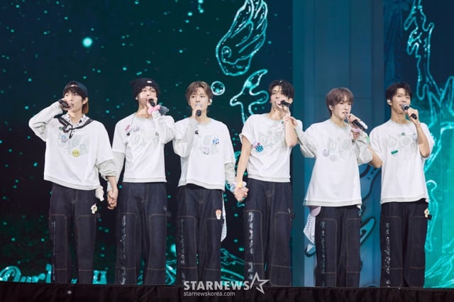 그룹 NCT WISH(엔시티 위시)가 2일 오후 인천 영종도 인스파이어 아레나에서 진행된 NCT WISH 1st CONCERT TOUR 'INTO THE WISH : Our WISH'에서 멋진 무대를 펼치고 있다, /사진제공=SM엔터테인먼트 2025.11.02 /사진=이동훈 photoguy@