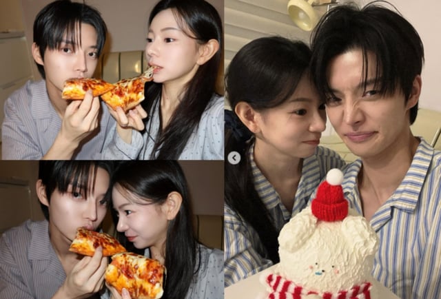 사진=김우진, 홍지연 인스타그램