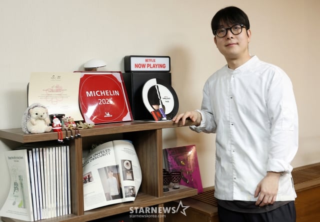 '흑백요리사2' 무쇠팔(박주성 셰프) 인터뷰 /사진=김휘선 기자 hwijpg@