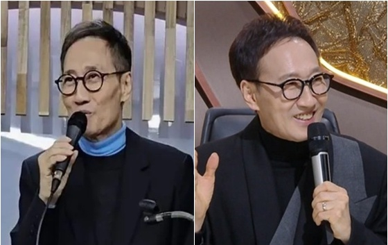 폐섬유중  투병 당시 유열(왼쪽),  건강을 회복한 유열/사진=에덴교회 유튜브, KBS 2TV