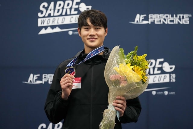 오상욱. /사진=대한펜싱협회