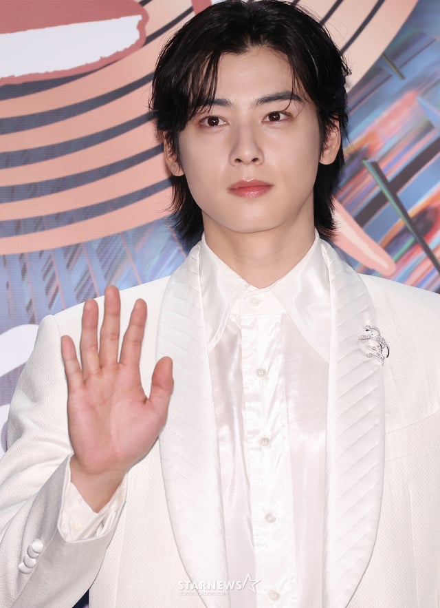 아스트로 차은우 /사진제공=골든디스크 어워즈 사무국 2024.01.06 /사진=이동훈