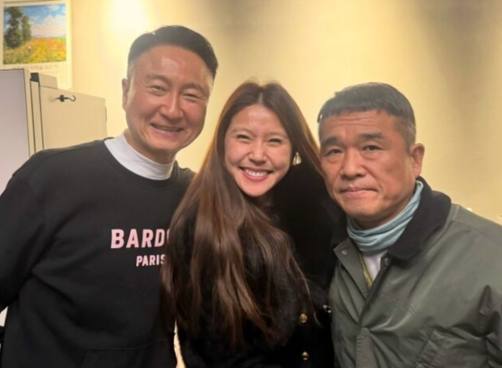 (왼쪽부터) 주영훈 이윤미 김건모 /사진=주영훈 SNS