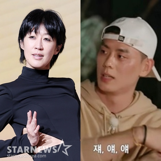 왼쪽부터 홍진경, 이관희 /사진=스타뉴스, 넷플릭스