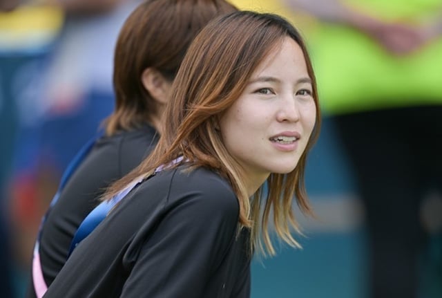 エヴァートン·ウィーミンの北川光。 /写真=北川光 SNS 仕上げ