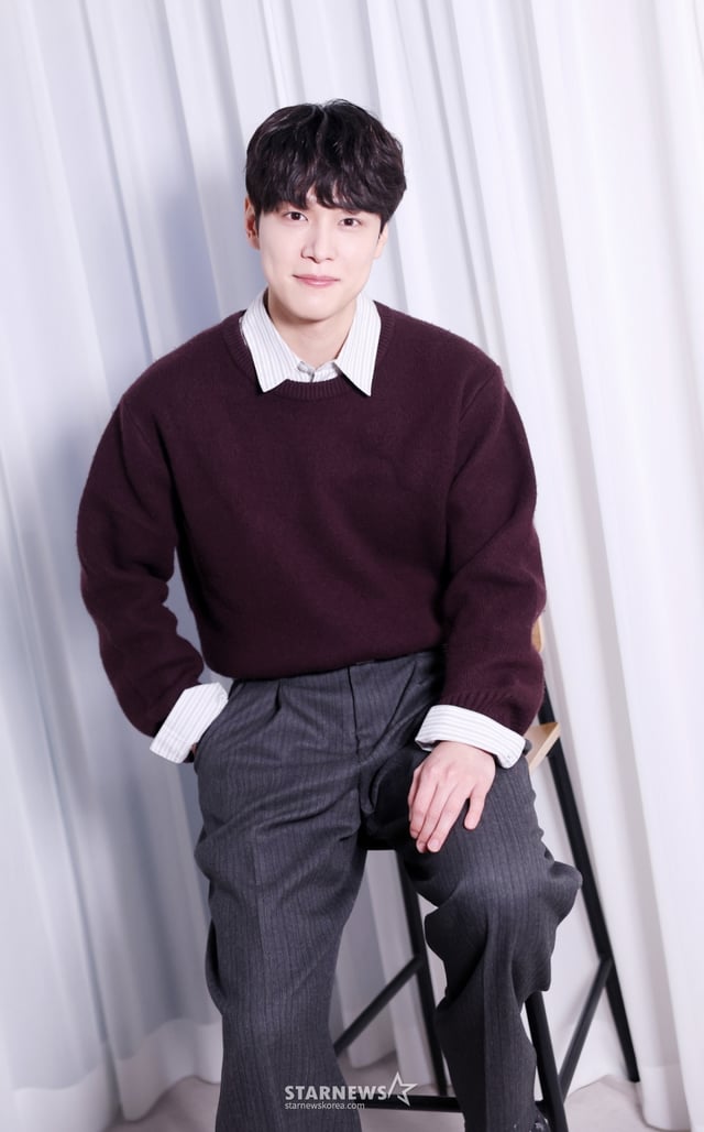 'AAA 2025' 이모티브상 수상자 배우 강유석 /사진=김휘선 기자 hwijpg@