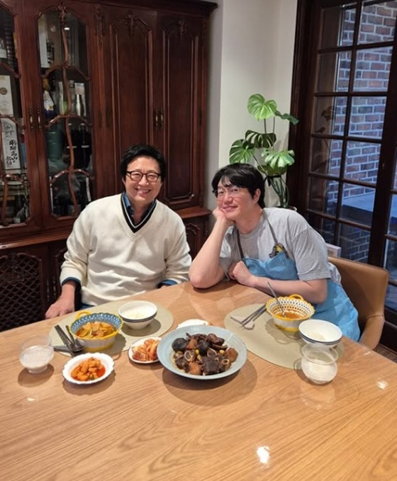 박신양, 성시경 /사진=성시경 SNS