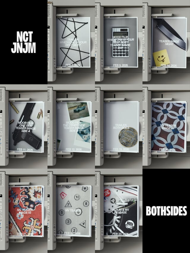 23日にユニットデビュー' NCT JNJM、初のミニアルバム 'BOTH SIDES' の