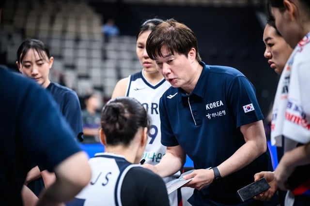 박수호 감독. /사진=대한민국농구협회