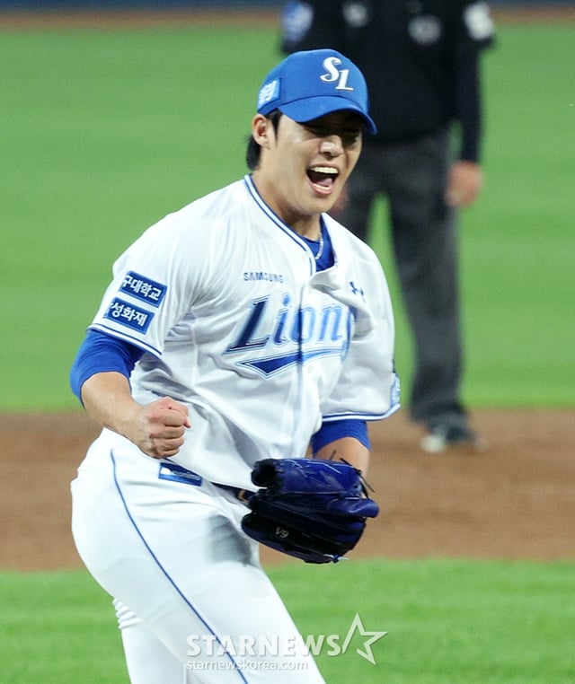 삼성 원태인. /사진=김진경 대기자