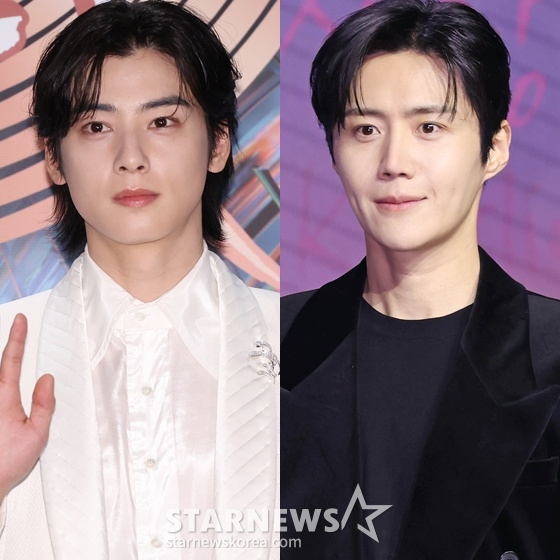 왼쪽부터 차은우, 김선호 /사진=스타뉴스