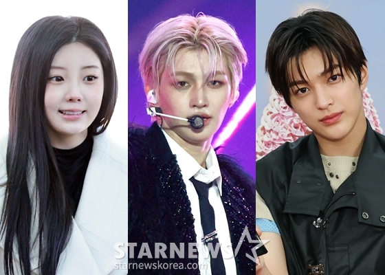 아일릿 원희, TWS 지훈, 코르티스 건호(왼쪽부터) /사진=스타뉴스