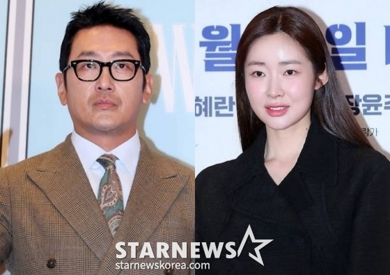 하정우(왼쪽), 차정원 /사진=스타뉴스
