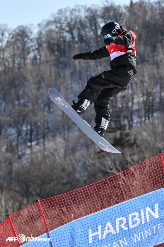 Yoo Seung-eun, who participated in the 2025 Harbin Winter Asian Games. /AFPBBNews=News1