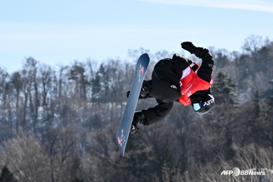 Yoo Seung-eun, who participated in the 2025 Harbin Winter Asian Games. /AFPBBNews=News1