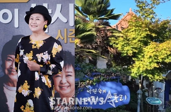박원숙 /사진=스타뉴스, 유튜브 화면 캡처