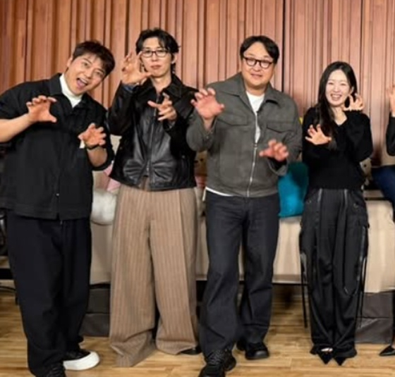 전현무(왼쪽부터), 코드 쿤스트, 구성환, 김시현/사진=MBC