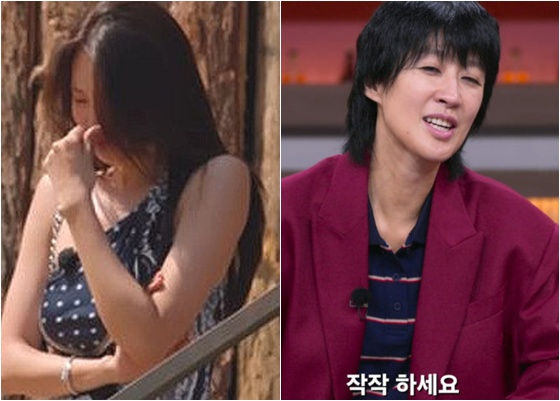최미나수(왼쪽), 홍진경/사진=넷플릭스