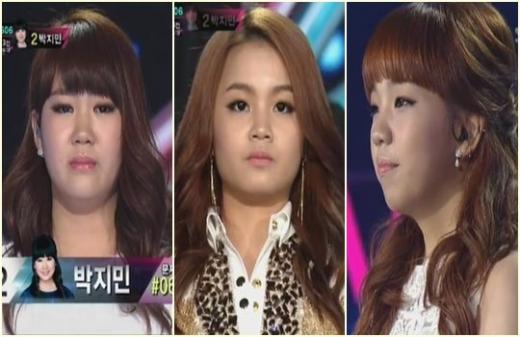 박지민 이하이 백아연(왼쪽부터) /사진=SBS '일요일이 좋다-K팝스타'