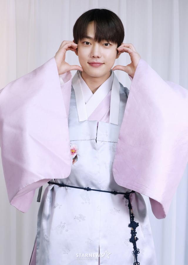 2026.02.11 배우 조준영 설날 한복 인터뷰 /사진=이동훈