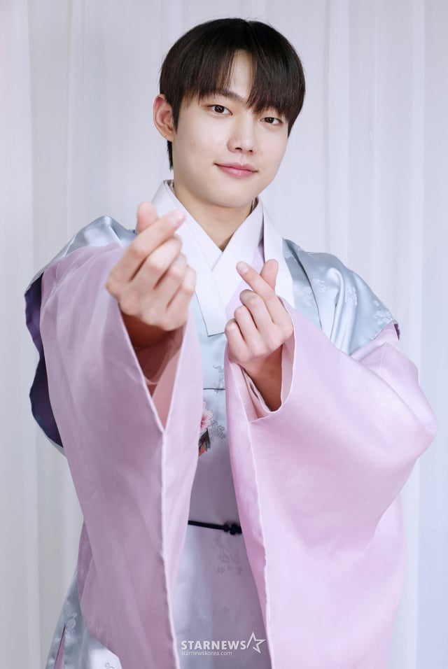 2026.02.11 배우 조준영 설날 한복 인터뷰 /사진=이동훈
