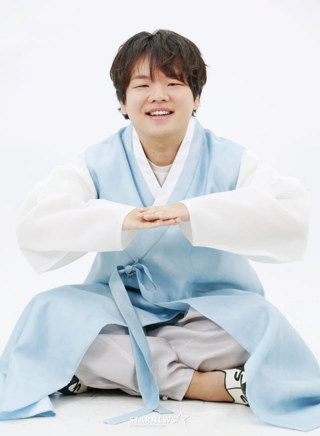2026.02.10 곽준빈 곽튜브 설날 한복 인터뷰 /사진=이동훈