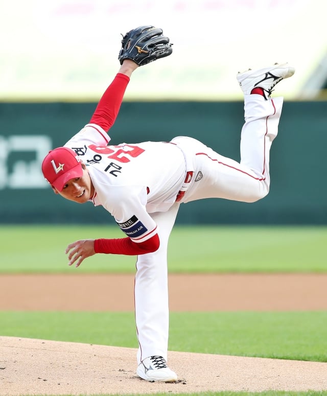 김광현의 투구 모습. /사진=SSG 랜더스 제공