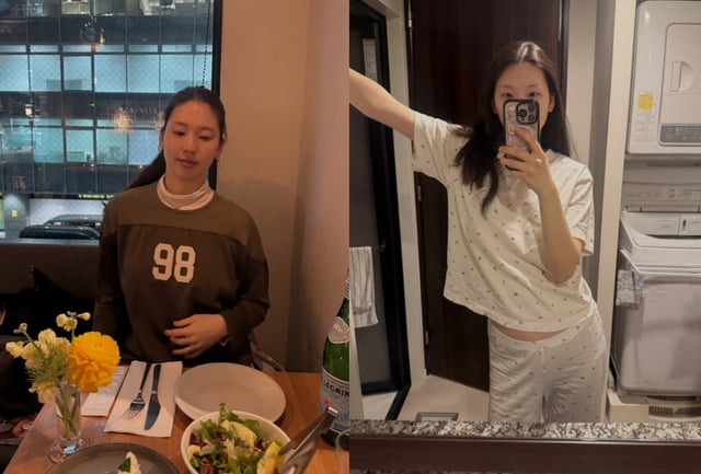 写真=キム·ジンギョンのインスタグラム