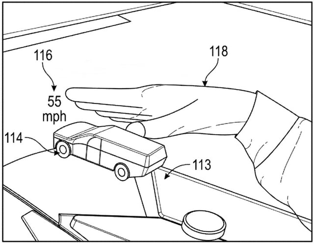 GM 홀로그램 인터페이스 특허/사진=미국 특허상표청(USPTO)