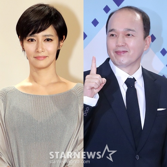 김주하(왼쪽)와 김광규 /사진=스타뉴스