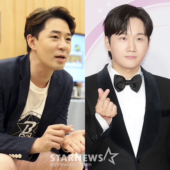 붐(왼쪽)과 이용진 /사진=스타뉴스