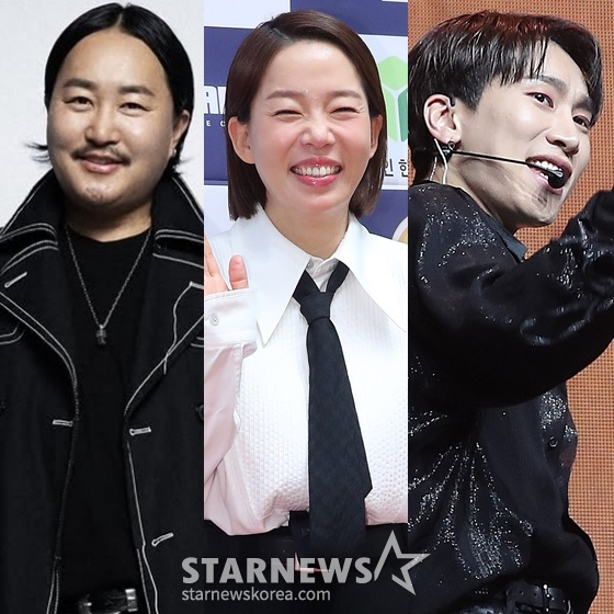 조째즈(왼쪽부터), 정이랑, 서은광 /사진=스타뉴스, 조째즈 SNS
