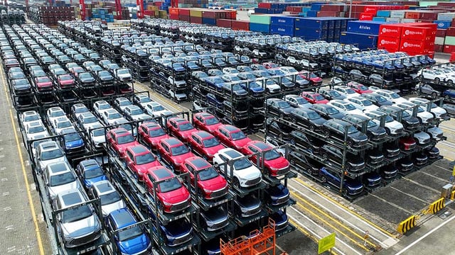 BYD Export Volume/photo courtesy = BYD
