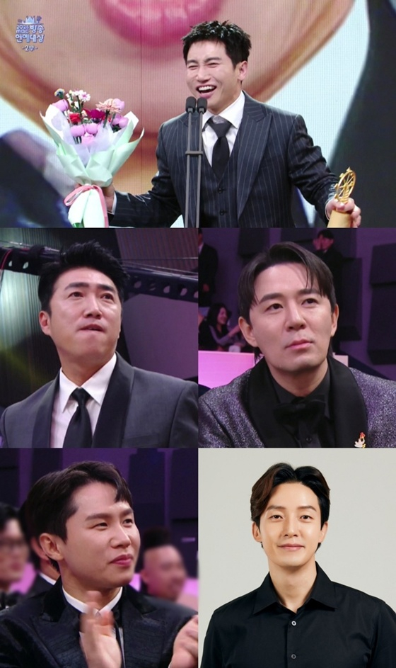 유세윤, 장동민, 붐, 양세형, 허경환 /사진제공='2025 MBC 방송연예대상' 캡처, 티엔엔터테인먼트
