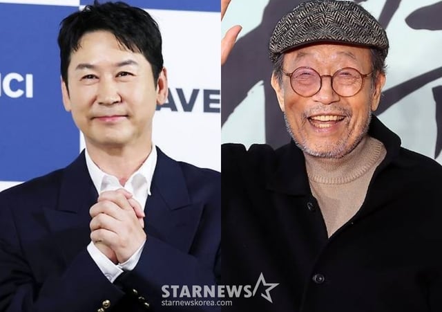 신동엽(왼쪽), 신구 /사진=스타뉴스