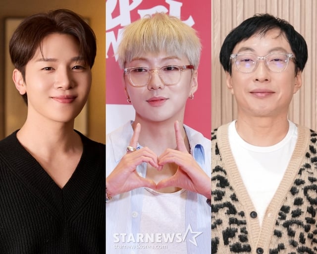멜로망스 김민석, 위너 강승윤, 박명수 /사진=스타뉴스