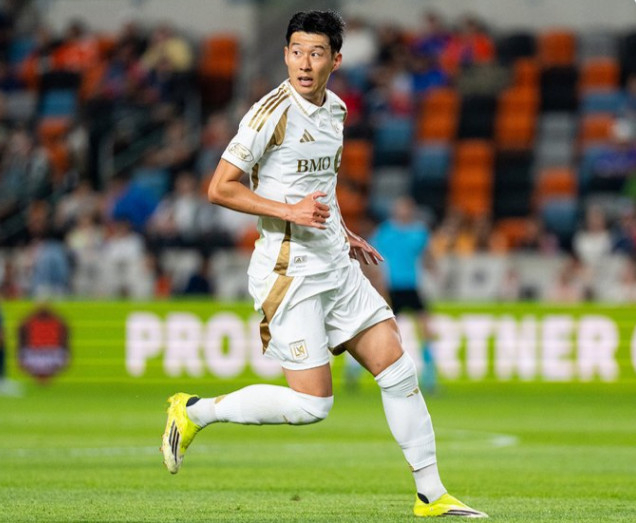 LA FC 공격수 손흥민. /사진=LA FC 공식 SNS 갈무리