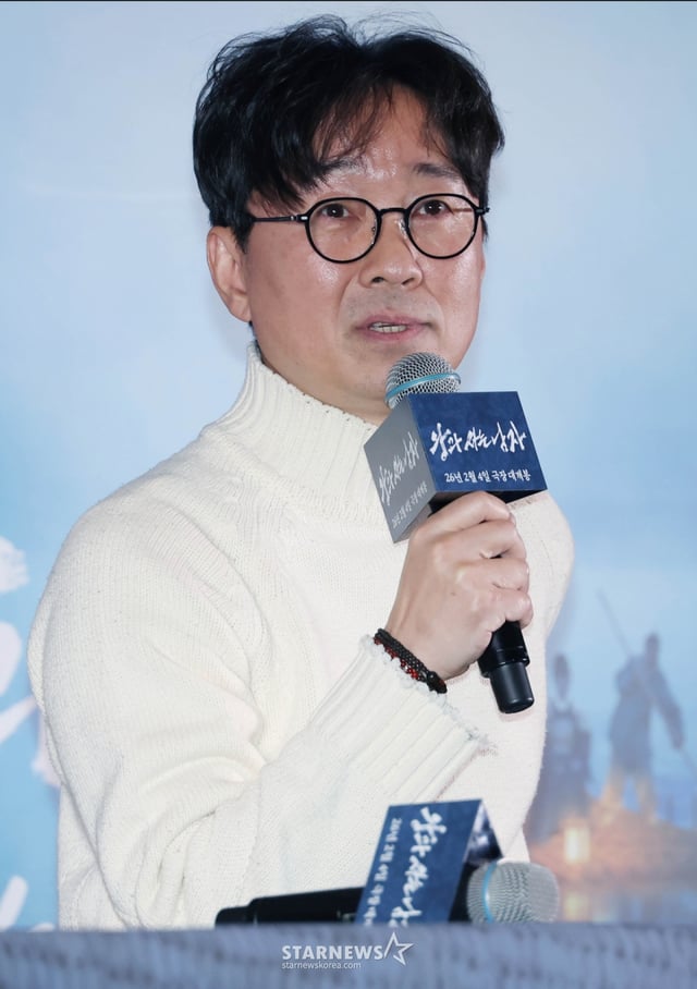 장항준 감독이 '왕과 사는 남자' 언론배급시사회 및 기자간담회에 참석해 질문에 답하고 있다. /2026.01.21 /사진=이동훈 photoguy@