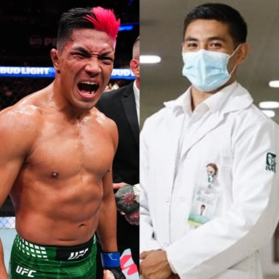 다비드 마르티네스. /사진=UFC 공식 SNS, 다비드 마르티네스 개인 SNS