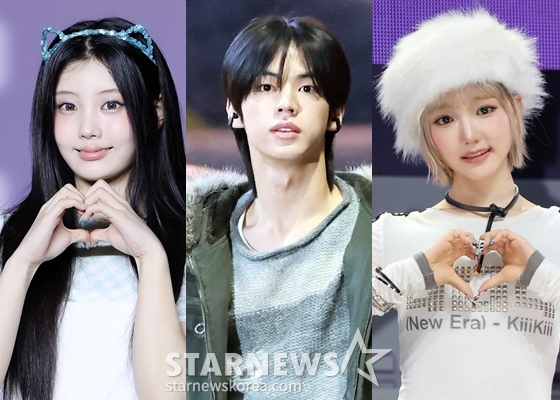 아일릿 원희, TWS 도훈, 키키 지유(왼쪽부터) /사진=스타뉴스