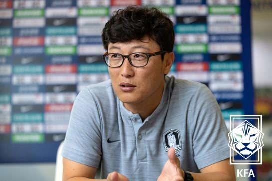 김정수 20세 이하(U-20) 축구대표팀 신임 감독. /사진=대한축구협회 제공