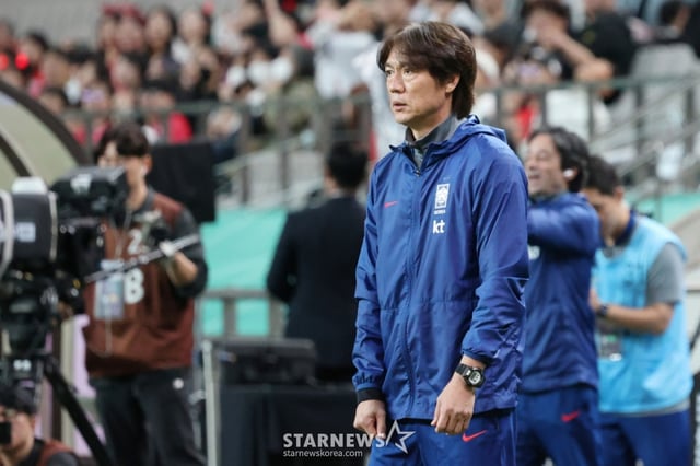 홍명보 축구대표팀 감독. /사진=김진경 대기자