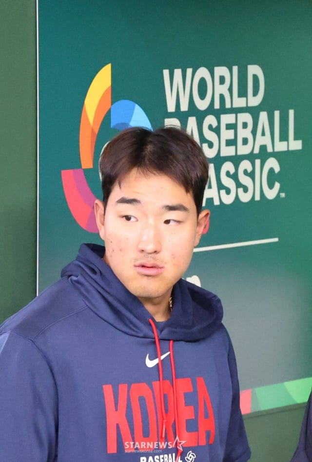 東京ドームに到着したアン·ヒョンミン。 /写真=姜栄(カン·ヨン)朝鮮(チョソン)任記者