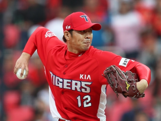 Lim Chang-yong in the 2017 season. /Photo = KIA Tigers