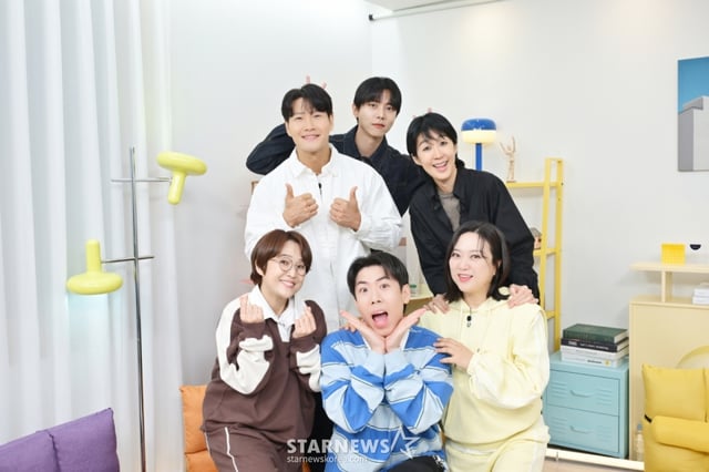 김숙, 김종국, 송은이, 홍진경, 주우재, 양세찬/사진제공=KBS 2025.04.02 /사진=이동훈 photoguy@
