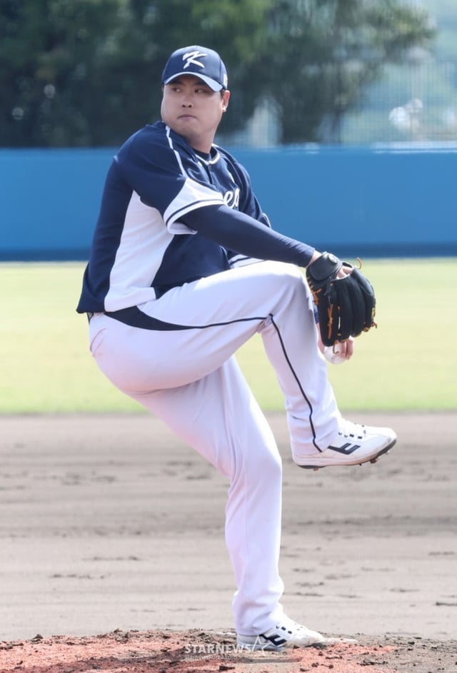 류현진. /사진=김진경 대기자