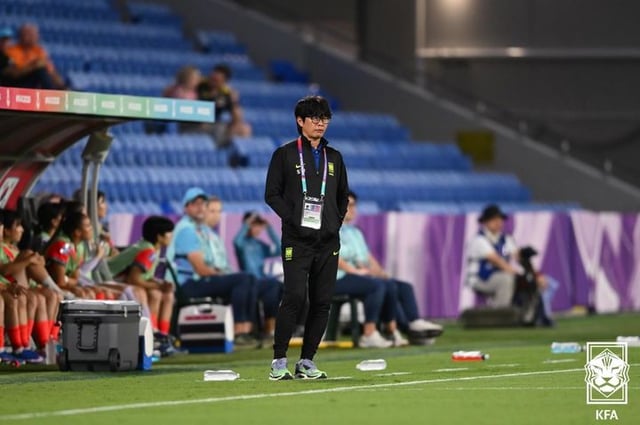 신상우 한국 여자 축구대표팀 감독. /사진=대한축구협회 제공